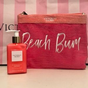 Victoria’s Secret Bombshell Summer Lotion & bag